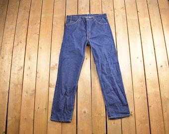 Vintage 1980s Levi's Orange Tab Jeans Size 38x32  / Vintage Denim / Streetwear / Made In USA / Vintage Levi's