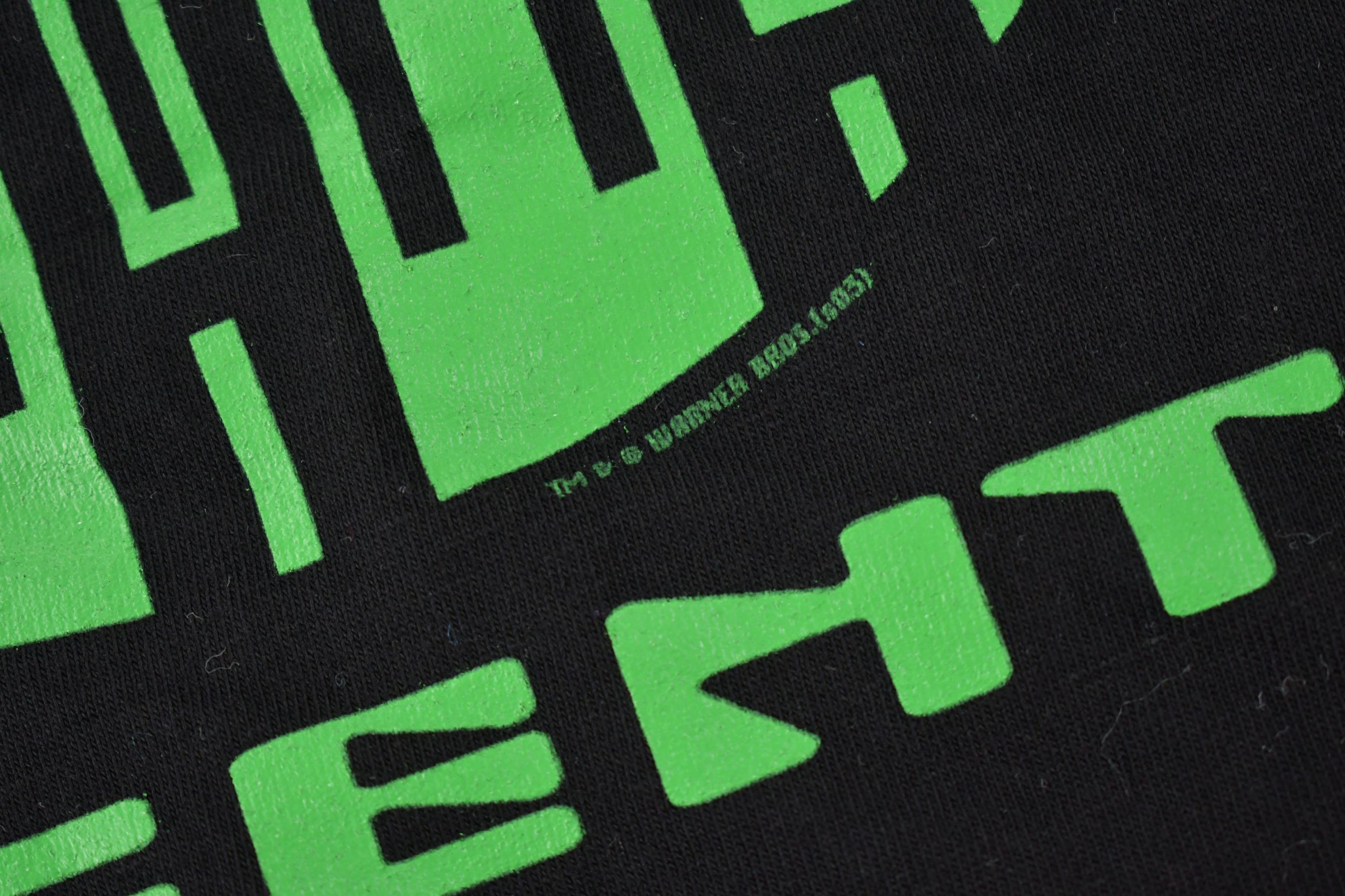 Vintage 2003 the Matrix Reloaded Sleeveless Movie Promo T-shirt 