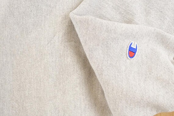 Vintage Y2K Lambda Chi Champion Reverse Weave Cre… - image 4