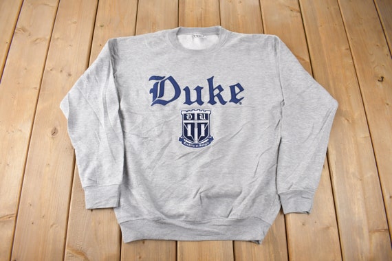 Vintage 1990s Duke University Embroidered Collegi… - image 1