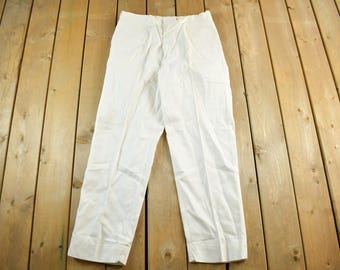 Vintage 1960s Lee Sanforized Pants Adult 34 x 31 / Union Made / Made in USA / 60s Lee Pants / True Vintage / Vintage Pants / Lee Trousers