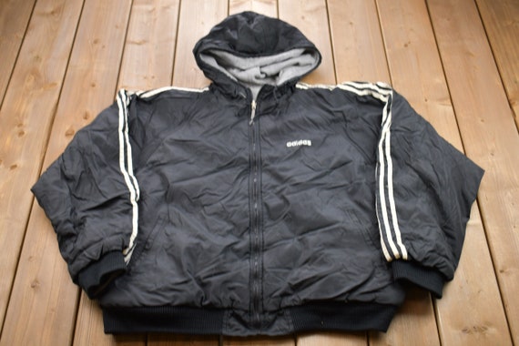Vintage 1990s Adidas Reversible Fleece 