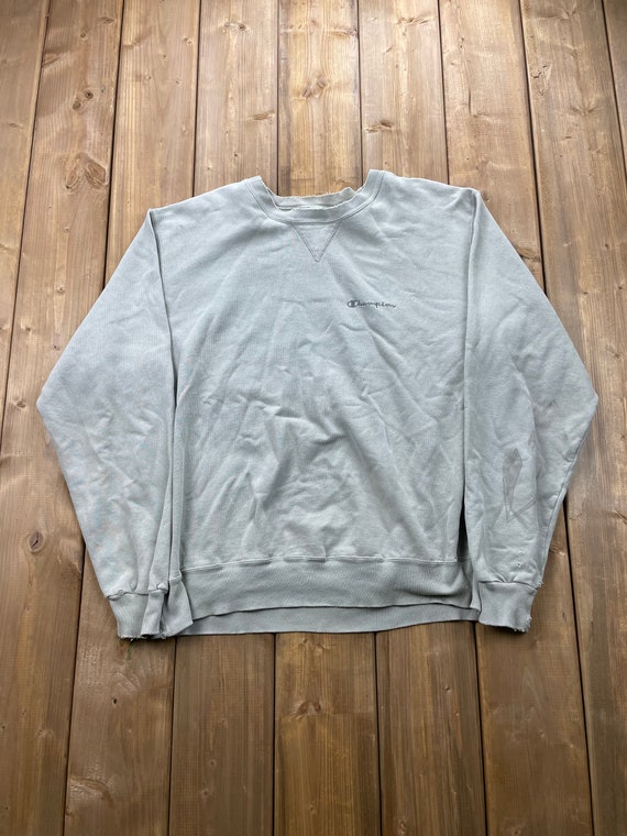 90's vintage champion ボロスウェット 90s champion ダメージリバースウィーブ ボロ スウェット BORO