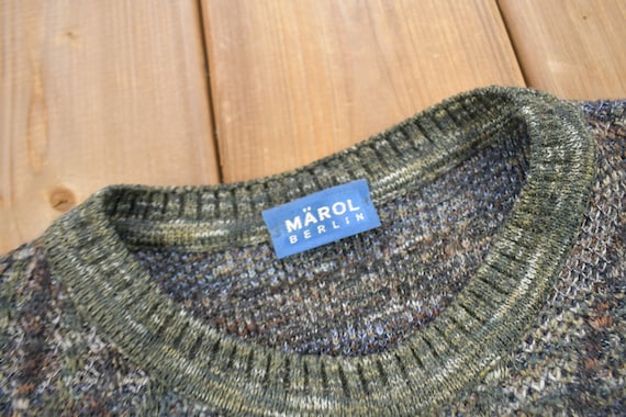 Vintage 1980s Marol Berlin German Knitted Crewnec… - image 3