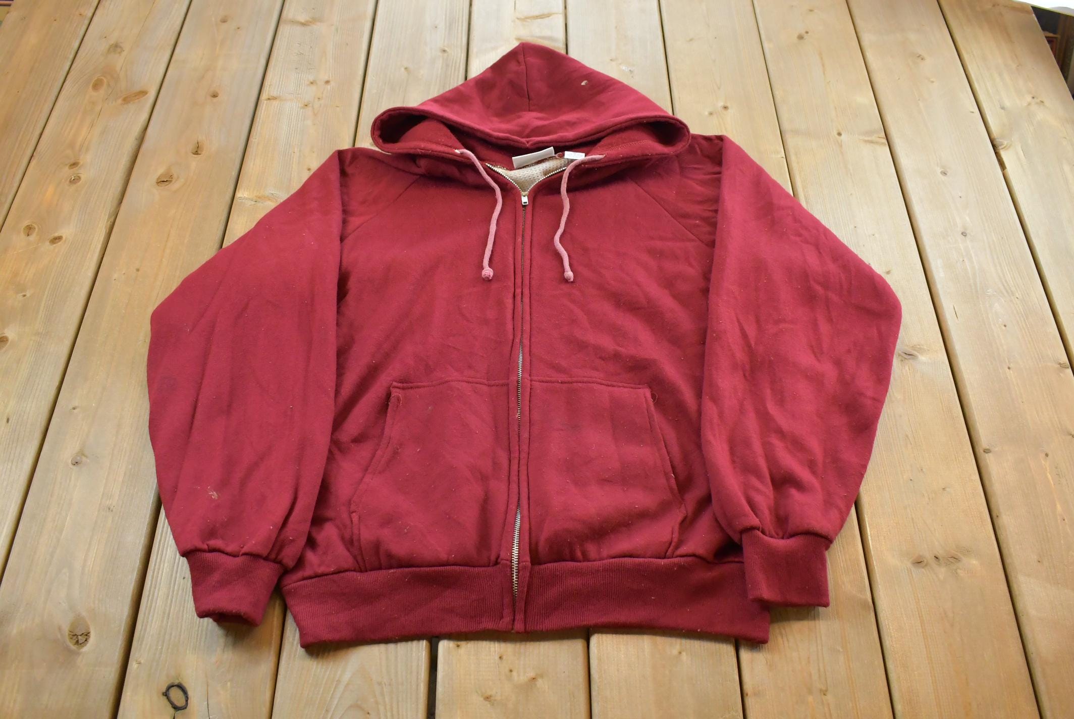Vintage 70s Zip Hoodie - Etsy Canada
