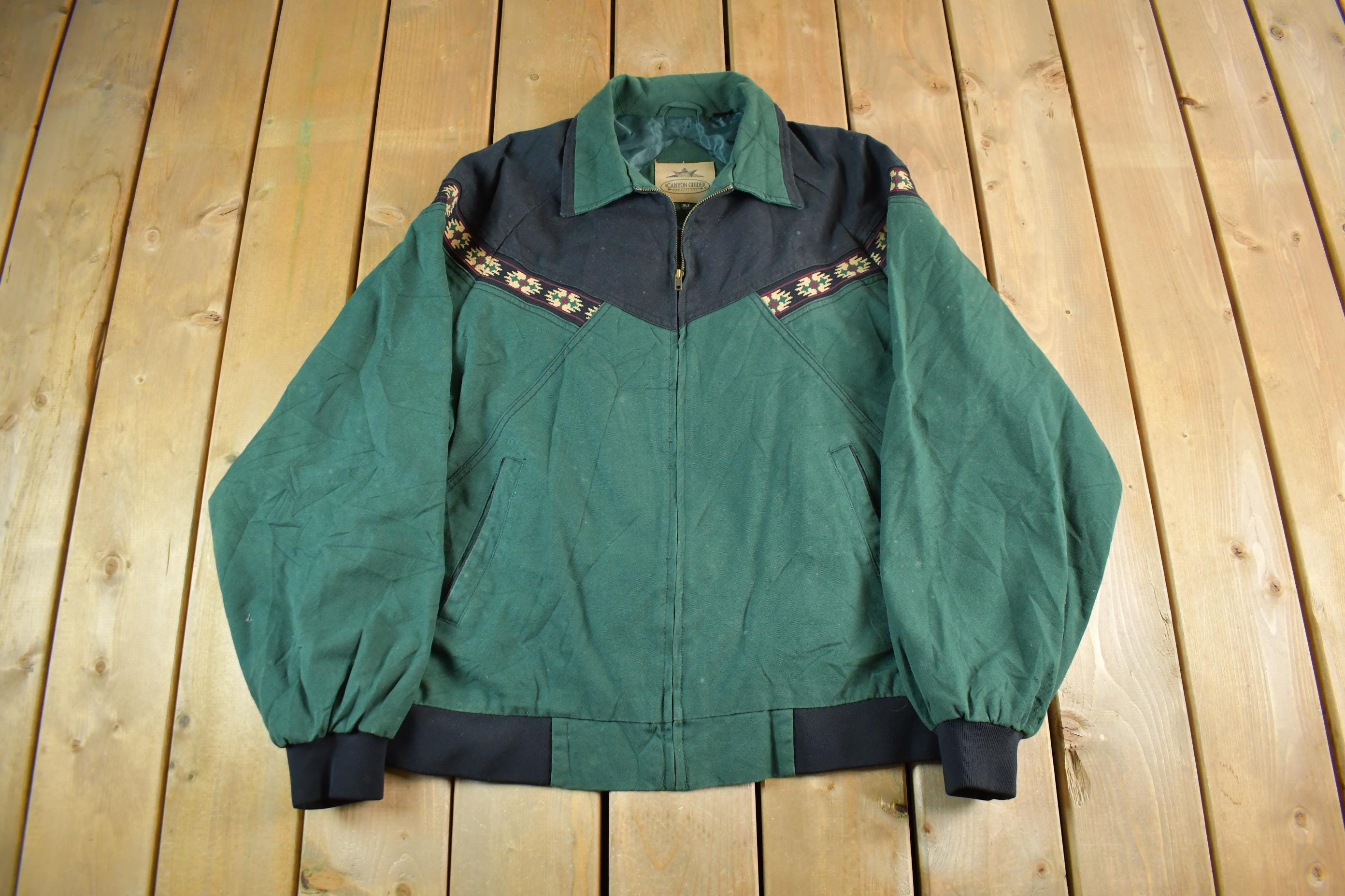 us製CANYON GUIDEキャニヨンガイド サンタフェジャケット L紫 us製CANYON GUIDEキャニヨンガイド サンタフェジャケット L紫