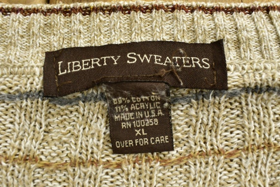 Vintage Liberty Sweaters Knitted Sweater / Vintag… - image 4