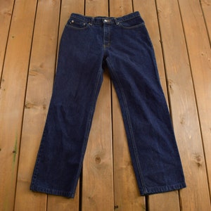 Vintage Polo Ralph Lauren Dark Wash Denim Jeans Size 32 x 28 / Vintage Polo / Streetwear Fashion / Ralph Lauren / Vintage Pants