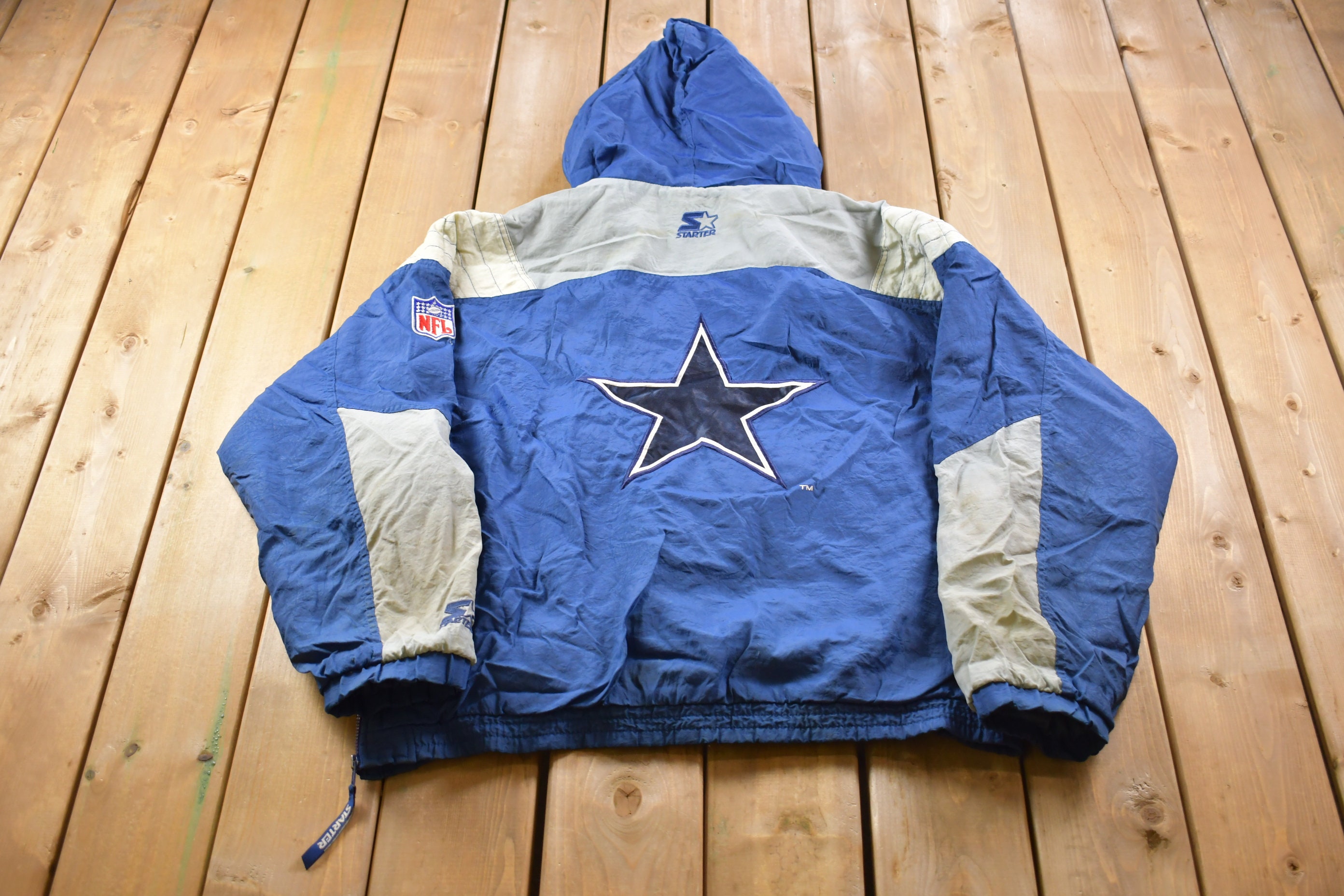 Vintage Dallas Stars Puffer Jacket🌟 Nutmeg Tag Size Large Price