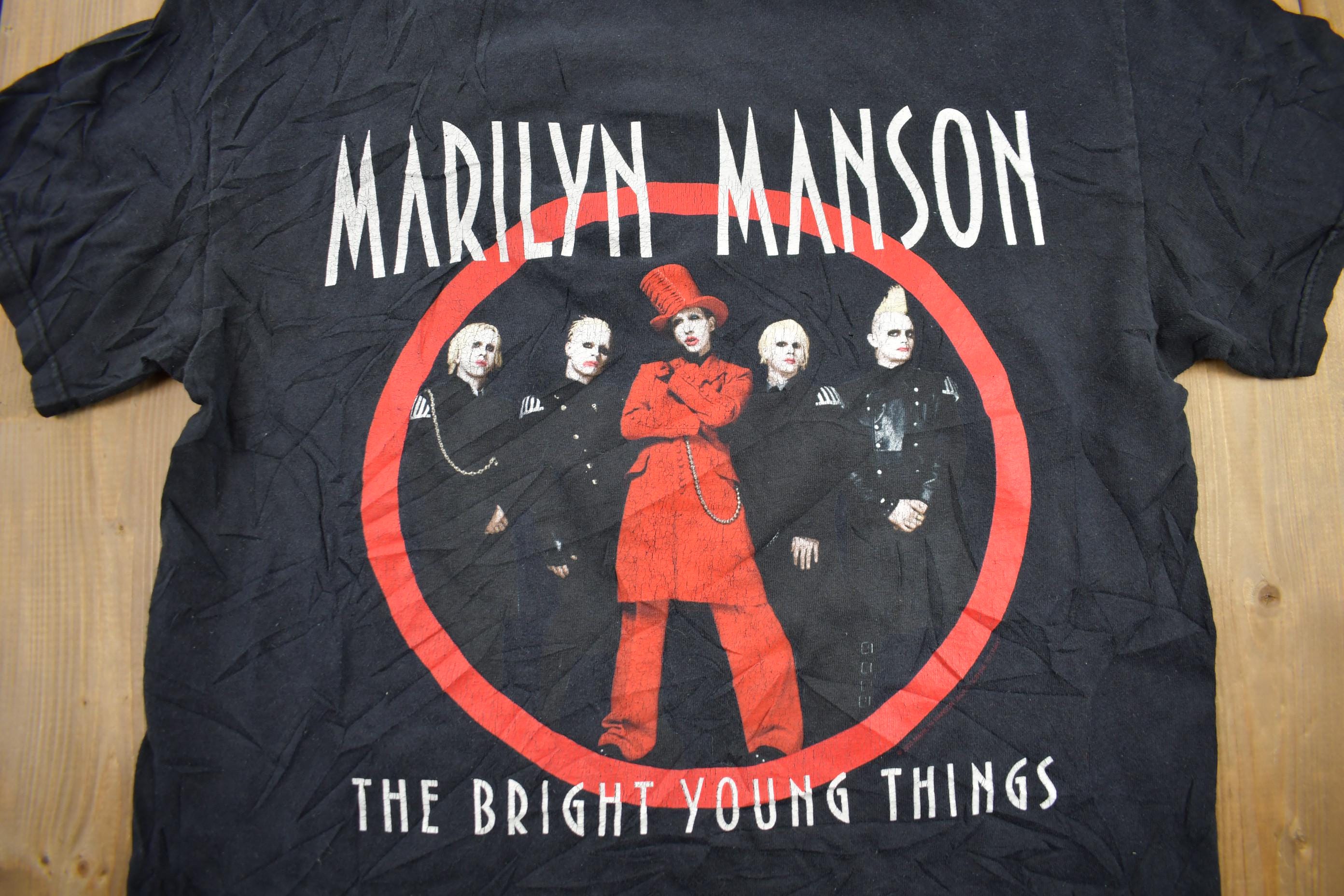 Vintage 2000 Marilyn Manson the Bright Young Things Graphic T