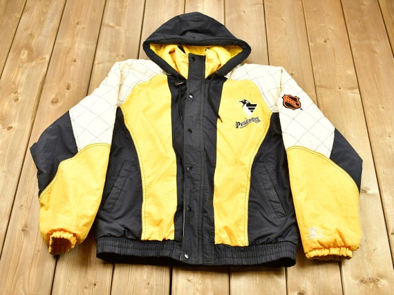 Buy Vintage 1990s Pittsburgh Penguins NHL Starter Puffer Jacket