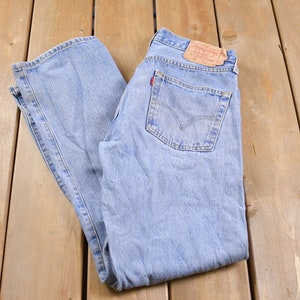 Vaqueros Levi&#39;s 501 Red Tab vintage de los años 90, talla 31 x 31 / Vaqueros vintage / Ropa de calle / Vaqueros / Prendas básicas / Levi&#39;s vintage