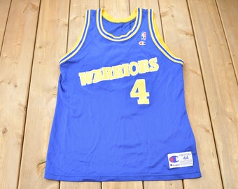 Vintage 1993 Chris Webber Golden State Warriors NBA Champion Jersey / 90s NBA Jersey / Sportswear / Streetwear Fashion