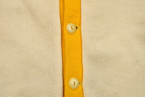 Vintage 1950s St.Ignatius Letterman Knit Cardigan… - image 3