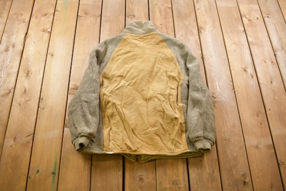 ジャケット・アウター McGREGOR SUEDE LEATHER PANEL KNIT JACKET McGREGOR SUEDE LEATHER PANEL KNIT JACKET