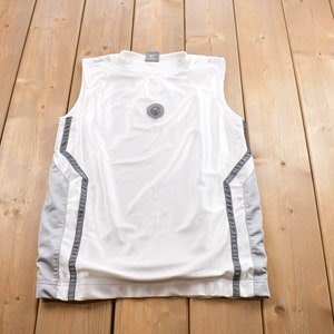 Vintage 1990s Nike Basketball Jersey Muscle Tee / Streetwear / Retro Style / 1990s Graphic Tee / Basketball Jersey / Sports / Athletic Wear