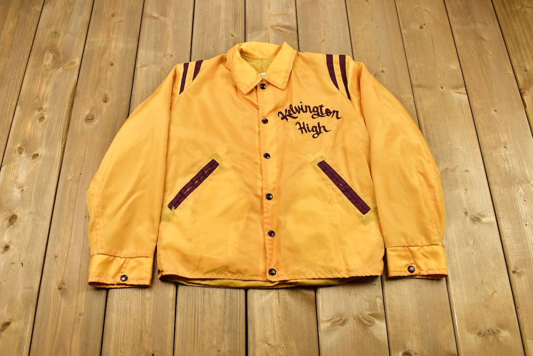Vintage 1950s Kelvington High Windbreaker / True Vintage / American