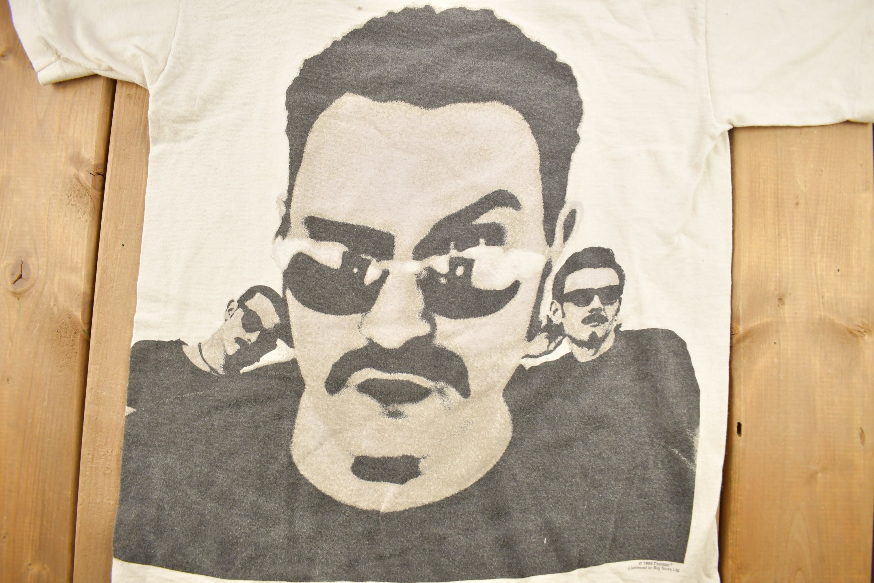 Vintage 1995 Therapy Infernal Love Tour Band T-shirt / Band Tee 