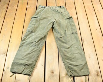 パンツ 50s M-51 Over Pants Military Cargo Vintage 1950s US Army M-51 Field Pants Cargo Korean War