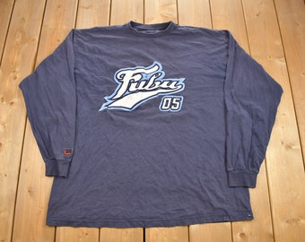 Vintage 1990s FUBU Embroidered Long Sleeve T-Shirt Hip Hop Apparel / 90s / Y2K / Vintage fubu / Long Sleeve Tee