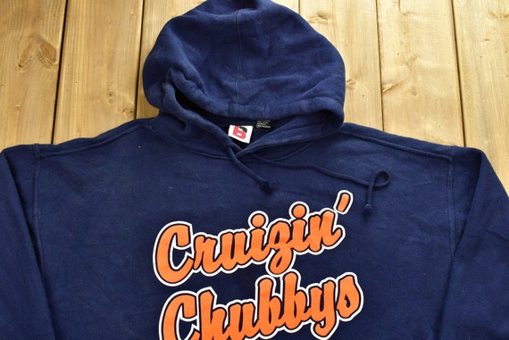 Vintage Crusin' Chubbys Graphic Print Hoodie / 90… - image 3