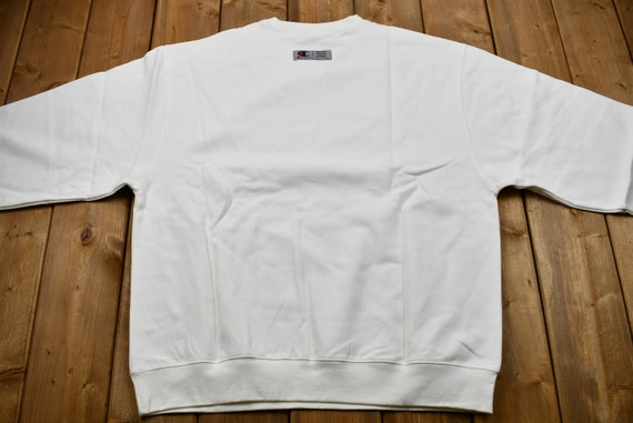 Vintage Deadstock Blank White Champion Sweatshirt… - image 5