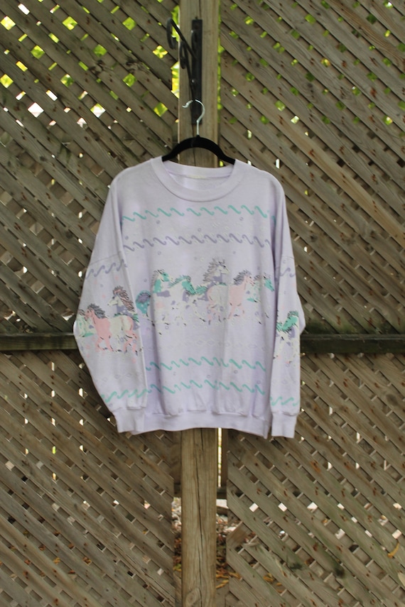 90s Crewneck / Vintage Crewneck / Animal Graphic /