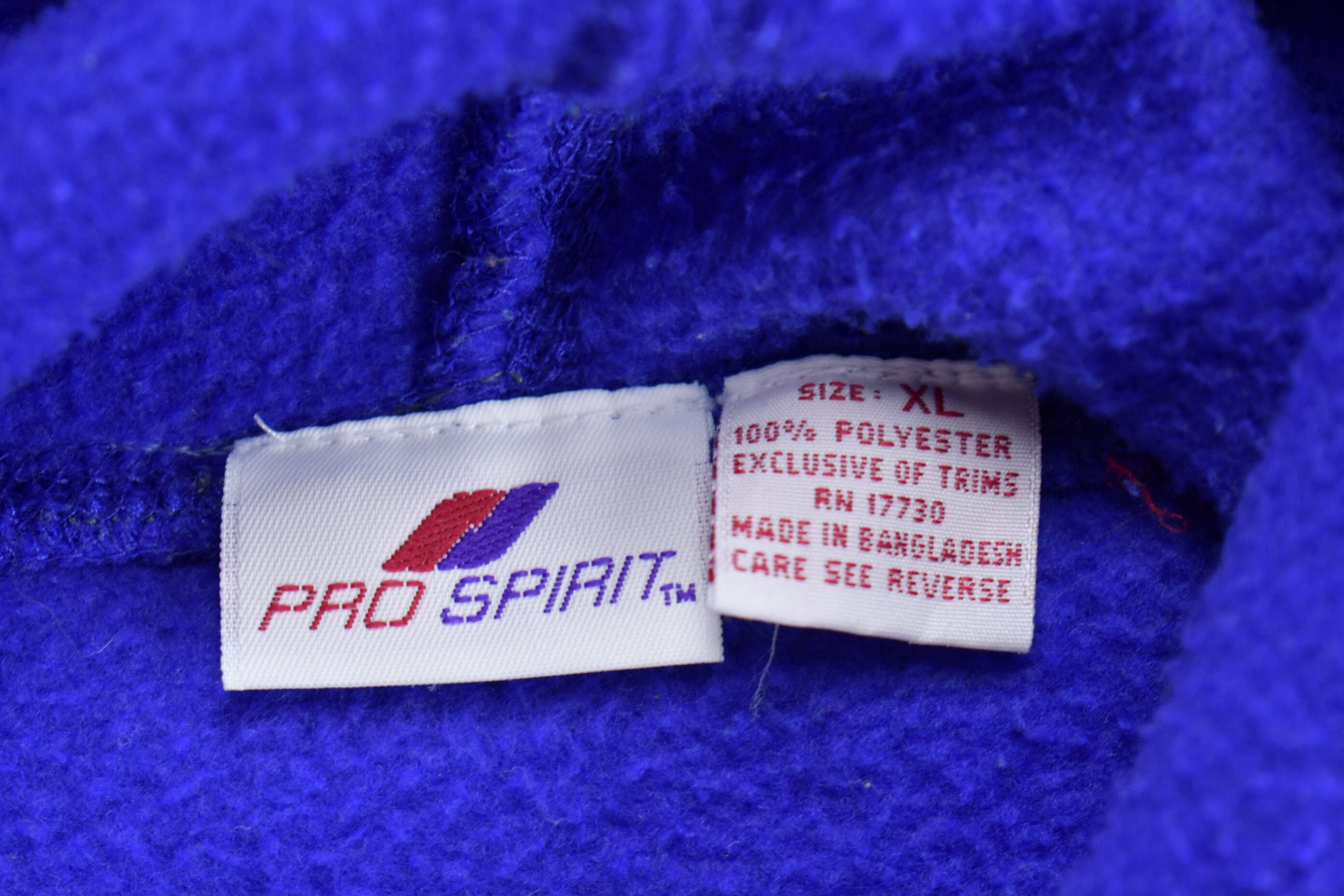 トップス 90s prospirit half zip fleece hoodie Vintage 90s Pro Spirit Half Zip Pullover Jacket | eBay