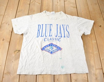 Vintage NEW 1993 World Series T-shirt Tee RARE Black L Toronto