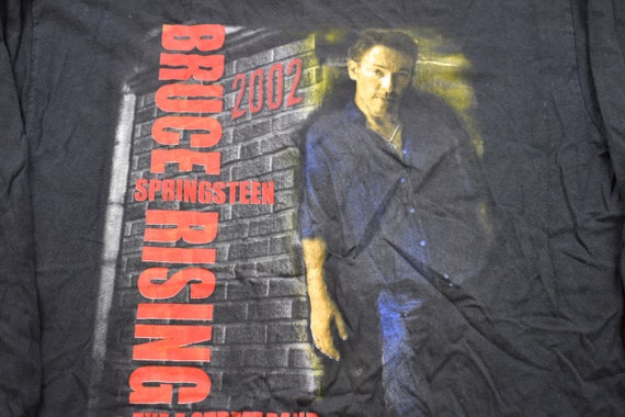 Vintage 2002 Bruce Springsteen Graphic Long Sleeved T… - Gem