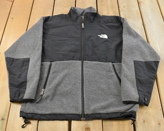 Vintage 1990s The North Face Denali Fleece Sweater Jacket Youth XL / Outdoorsman / 90s Sweater / Streetwear / Athleisure / Hiking