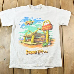 ヴィンテージ 1994 フリントストーン マクドナルド Tシャツ / 90年代 フリントストーン Tシャツ / アメリカ製 / シングルステッチ / キッズサイズ