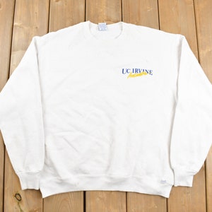 Vintage 1990s University of California Irvine Collegiate Crewneck / NCAA Sweatshirt / Sportswear / Americana / 90s Collegiate Crewneck