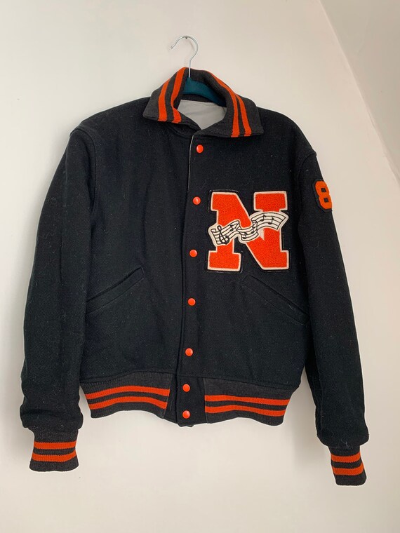 Vintage Letterman Jacket / vintage Patch / Reversi