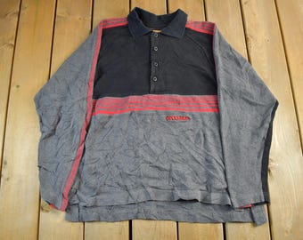 Vintage 2000s JNCO Jeans Rugby Shirt Men's Large / Y2K Skater Skate Boarding / Vintage T Shirt / Streetwear / JNCO Tees / Jnco Jeans