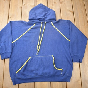 Vintage 1970s Blank Raglan Hoodie / Raglan Sweater / Made In USA / True Vintage / Streetwear / 70s Blank