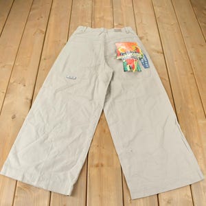 Vintage 1990s Deadstock Massive Wide Leg FUEL Jeans Cotton Pant Size 28 x 28 / 90s Street Vintage / Baggy Pant / Double Carbs / NWT