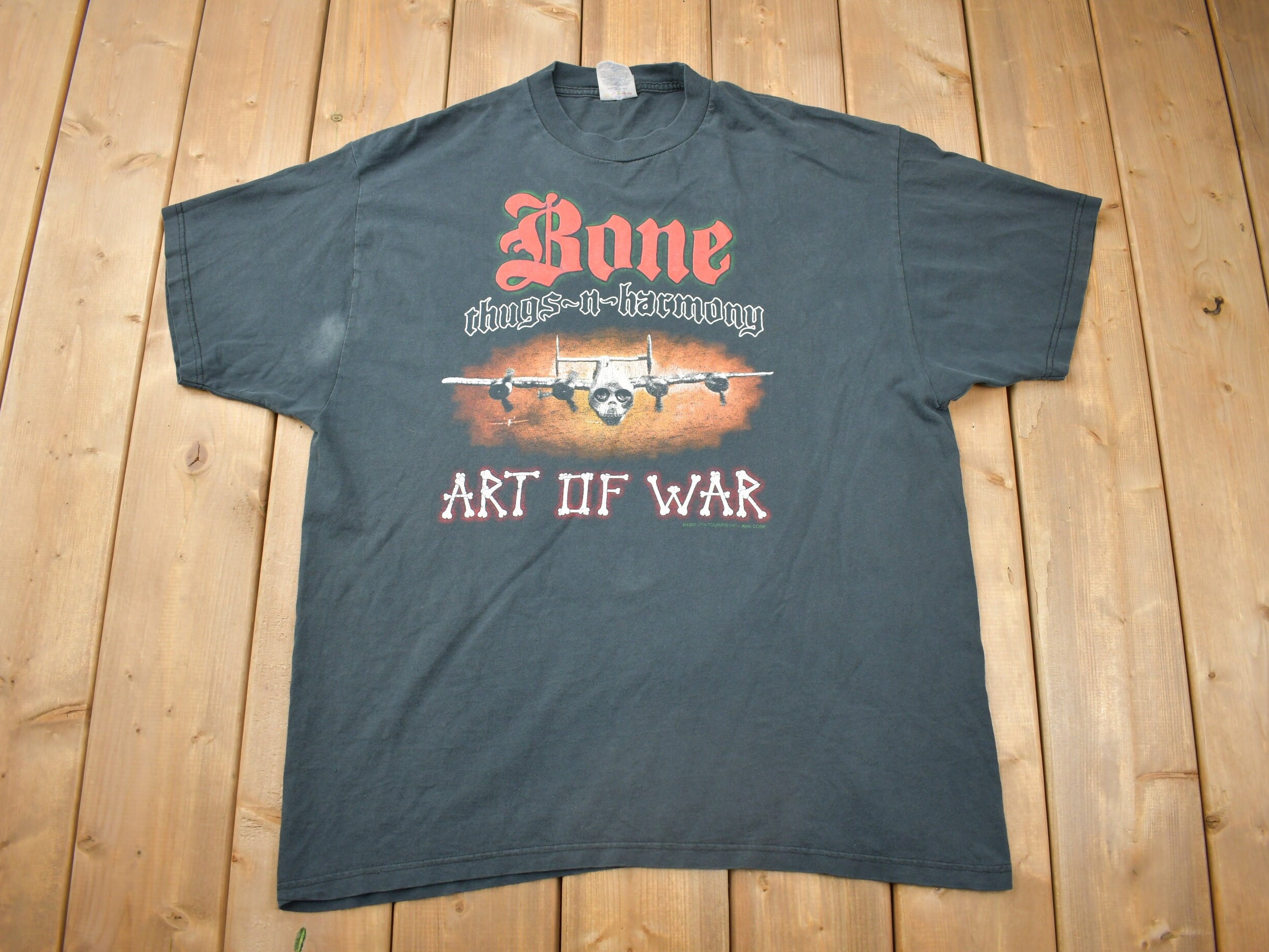Vintage 1997 Bone Thugs-n-harmony the Art of War Tour T Shirt