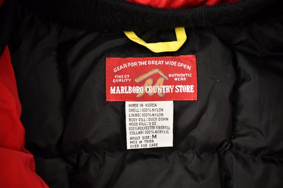 Vintage 1990s Marlboro Country Store Winter Ski J… - image 5