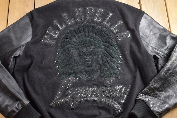ジャケット・アウター 90s vintage pelle pelle leather jacket Vintage 1990's Pelle Pelle Leather Jacket / Soda Club / Marc