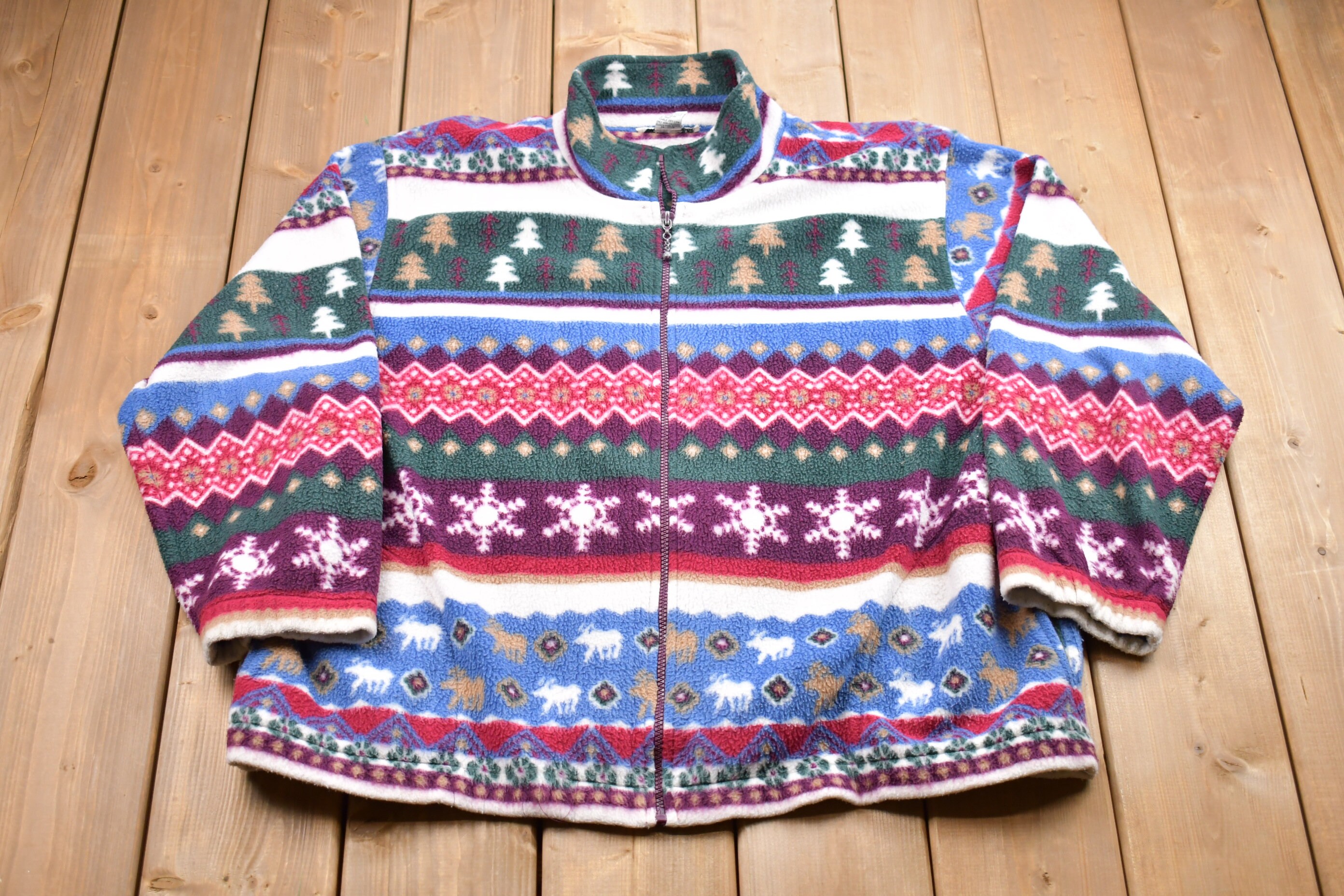Vintage 1980s Alfred Dunner Winter 