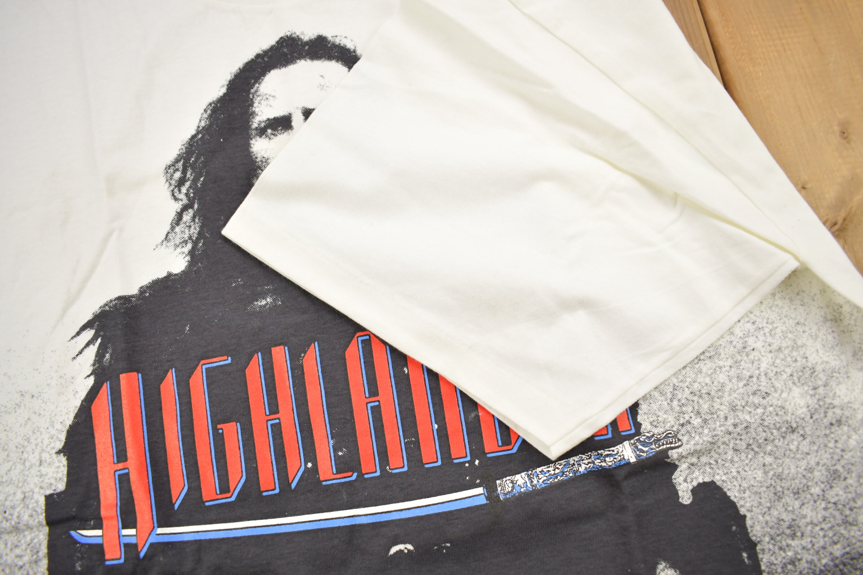 90s vintage Highlander 映画 ムービー Tシャツ tee - メルカリ