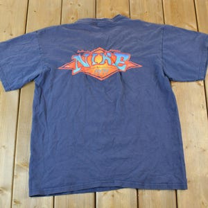 Vintage 1990s Nike Graphic T-Shirt / Swoosh / Nike Swoosh / Nike Vintage / Small Swoosh / Big Swoosh / Nike Check