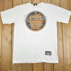 Vintage 1990s Scarface Montana Quote Graphic T Shirt Made In USA  / Tony Montana / Scarface Movie