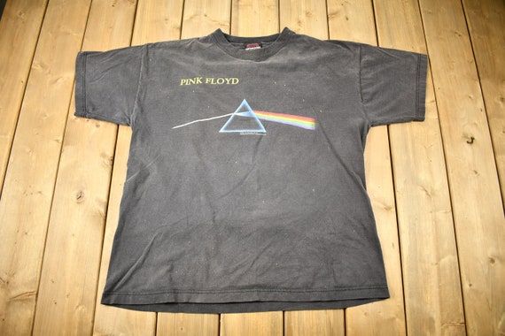 Vintage 2001 Pink Floyd Dark Side Of The Moon Band T-… - Gem