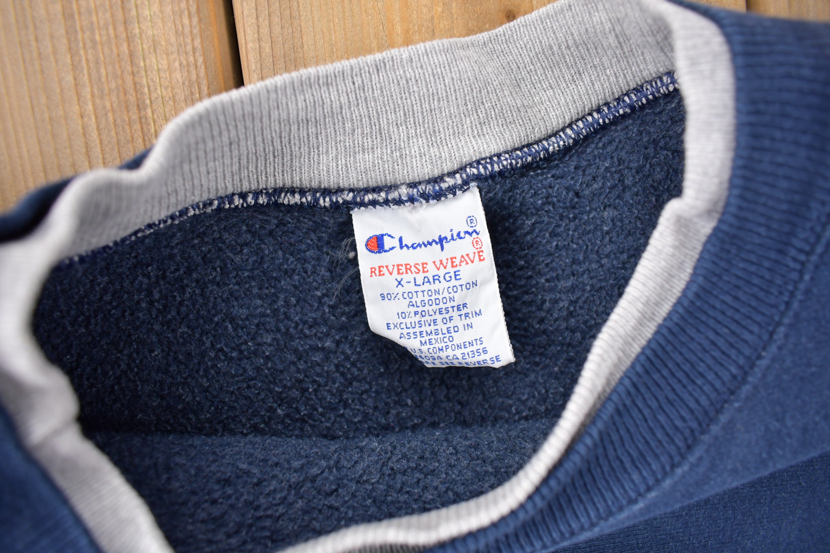 Vintage 1990s Champion Reverse Weave Embroidered Crewneck