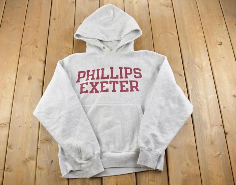 Vintage Y2K Champion Philips Exeter Original Reverse Weave Hoodie / Vintage Champion / Vintage Pullover / Streetwear / Athleisure New Hoodie