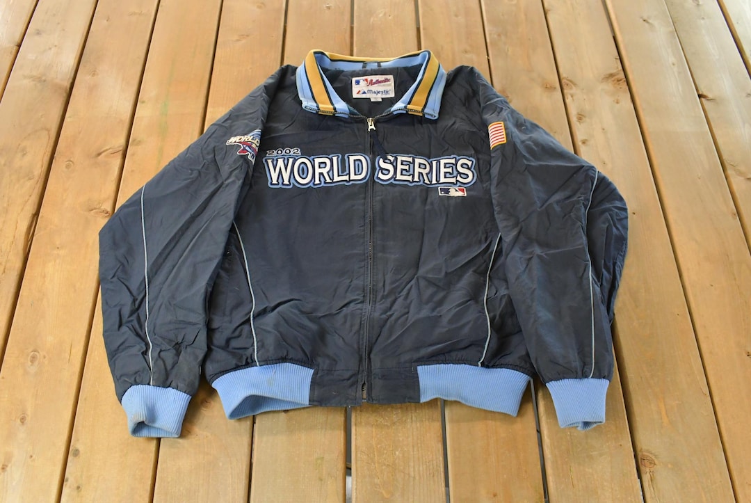 Vintage 2002 MLB World Series Majestic Jacket Men's XL / Baseball