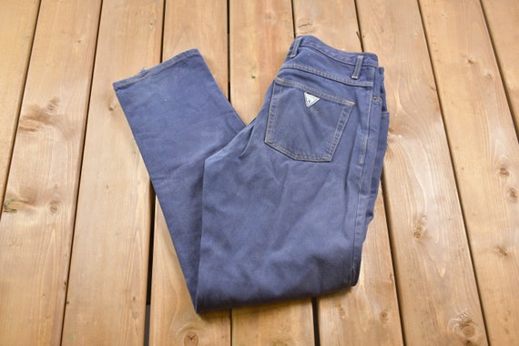 Buy Vintage 1990s Guess Dark Wash Jeans / Vintage Guess Jeans / Online India - Etsy