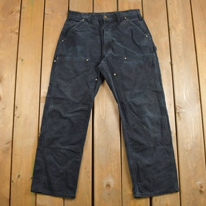 Carhartt WIP Double Knee Pant - Denim | Black (stone washed